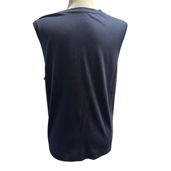 Quince Cotton Modal Muscle Two Tank Bundle (Black & Navy, Size L) - Picture 5 of 8